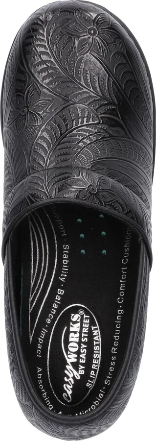 Easy Works by Easy Street Women's Lead Slip Resistant Clogs - Image 9