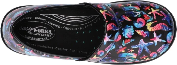 Easy Works by Easy Street Women's Lyndee Slip Resistant Clogs - Image 4
