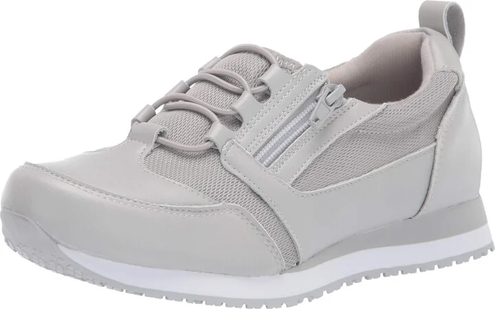 Grey Leather/Mesh
