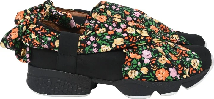 Ebba Trainers In Floral Print Cotton