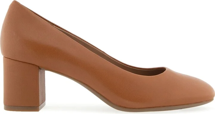 Ebel Block Heel Pump - Wide Width Available - Image 4