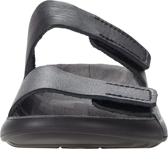 ECCO 2nd Cozmo Two Band Slide Women's Sandals Black Smooth : EU 35 (US Women's 4-4.5) M, Leather - Image 5