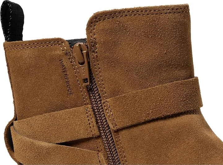 ECCO Amsterdam Buckle Ankle Boot Women's Boots Camel Suede : EU 36 (US Women's 5-5.5) M, Leather/Suede - Image 5