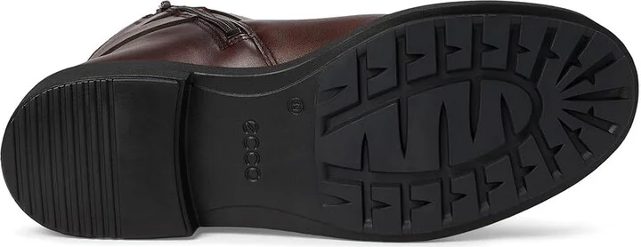 ECCO Amsterdam Buckle Ankle Boot Women's Boots Potting Soil : EU 40 (US Women's 9-9.5) M, Leather/Suede - Image 3