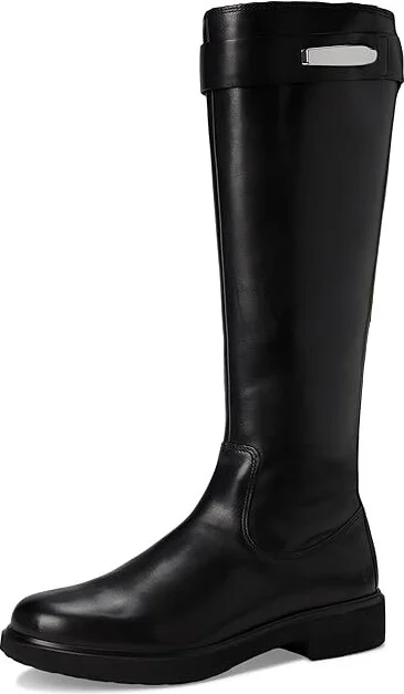 ECCO Amsterdeam 25 MM Tall Knee High Boot Women's Boots Black : EU 40 (US Women's 9-9.5) M, Leather/Rubber - Image 5