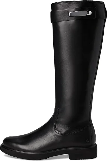ECCO Amsterdeam 25 MM Tall Knee High Boot Women's Boots Black : EU 40 (US Women's 9-9.5) M, Leather/Rubber - Image 6