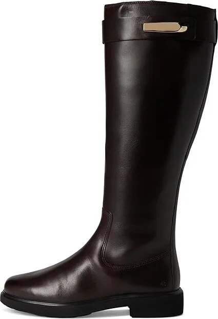 ECCO Amsterdeam 25 MM Tall Knee High Boot Women's Boots Coffee : EU 36 (US Women's 5-5.5) M, Leather/Rubber - Image 6