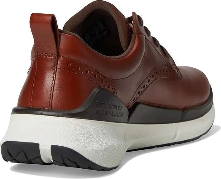 ECCO Biom 2.2 Hybrid Sneakers Men's Shoes Cognac : EU 43 (US Men's 9-9.5) M, Leather - Image 4