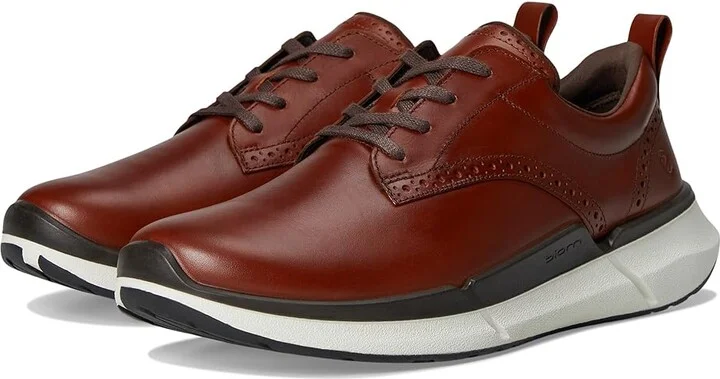 ECCO Biom 2.2 Hybrid Sneakers Men's Shoes Cognac : EU 43 (US Men's 9-9.5) M, Leather