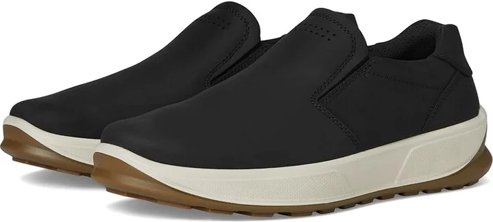 ECCO Byway 2.0 Slip On Sneaker Men's Lace-up Boots Black : EU 39 (US Men's 5-5.5) M, Leather