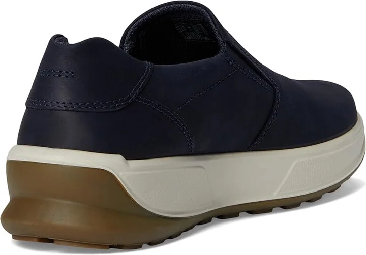 ECCO Byway 2.0 Slip On Sneaker Men's Lace-up Boots Marine : EU 43 (US Men's 9-9.5) M, Leather - Image 4