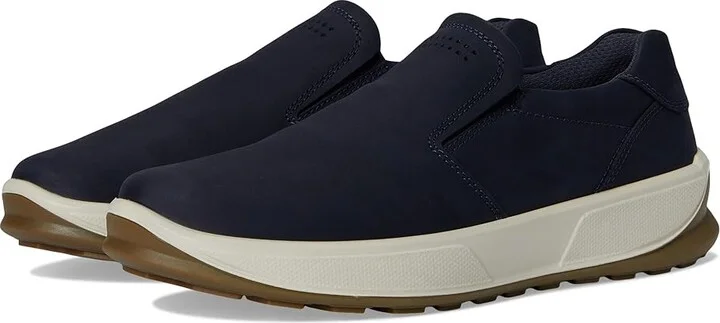 ECCO Byway 2.0 Slip On Sneaker Men's Lace-up Boots Marine : EU 43 (US Men's 9-9.5) M, Leather