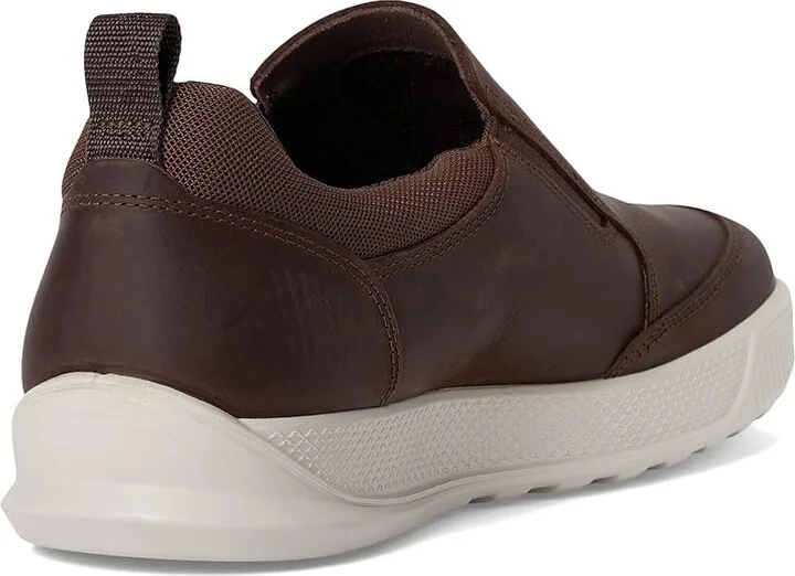 ECCO Byway Epoch Slip-On Sneaker Men's Lace-up Boots Cocoa Brown Nubuck : EU 43 (US Men's 9-9.5) M, Leather - Image 4