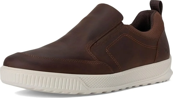 ECCO Byway Epoch Slip-On Sneaker Men's Lace-up Boots Cocoa Brown Nubuck : EU 43 (US Men's 9-9.5) M, Leather - Image 5