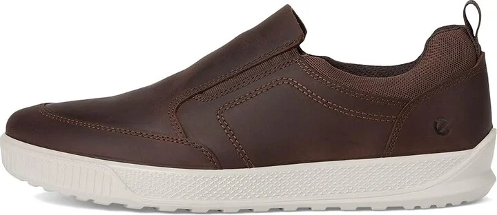 ECCO Byway Epoch Slip-On Sneaker Men's Lace-up Boots Cocoa Brown Nubuck : EU 43 (US Men's 9-9.5) M, Leather - Image 6