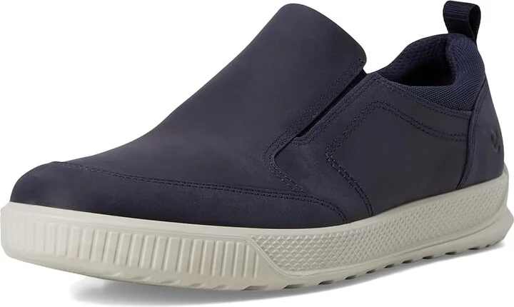 ECCO Byway Epoch Slip-On Sneaker Men's Lace-up Boots Marine Nubuck : EU 45 (US Men's 11-11.5) M, Leather - Image 5