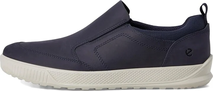 ECCO Byway Epoch Slip-On Sneaker Men's Lace-up Boots Marine Nubuck : EU 45 (US Men's 11-11.5) M, Leather - Image 6