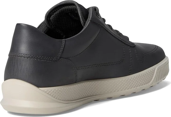 ECCO Byway Origin Tie Casual Sneaker Men's Lace-up Boots Magnet Nubuck : EU 40 (US Men's 6-6.5) M, Leather - Image 4