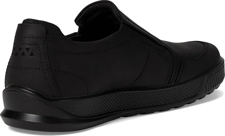 ECCO Byway Slip-On Sneakers Men's Shoes Black : EU 45 (US Men's 11-11.5) M, Cotton/Leather/Nubuck - Image 4