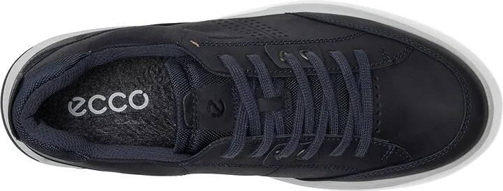 ECCO Byway Waterproof Lace Oxford Men's Lace-up Boots Marine Nubuck : EU 45 (US Men's 11-11.5) M, Leather - Image 2