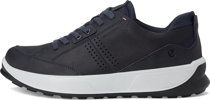 ECCO Byway Waterproof Lace Oxford Men's Lace-up Boots Marine Nubuck : EU 45 (US Men's 11-11.5) M, Leather - Image 6