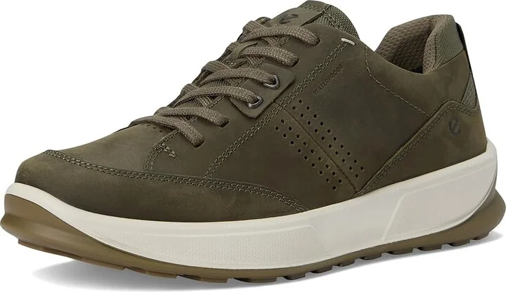ECCO Byway Waterproof Lace Oxford Men's Lace-up Boots Tarmac Nubuck : EU 42 (US Men's 8-8.5) M, Leather - Image 5