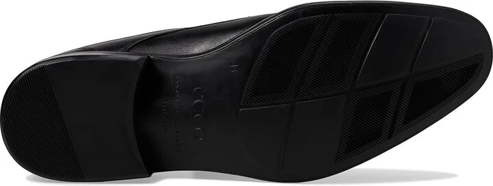 ECCO Citytray Plain Toe Tie Men's Shoes Black : EU 39 (US Men's 5-5.5) M, Leather - Image 3
