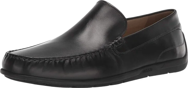 ECCO Classic Moc 2.0 Slip-On Men's Shoes Black : EU 40 (US Men's 6-6.5) M, Leather - Image 2