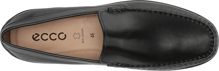 ECCO Classic Moc 2.0 Slip-On Men's Shoes Black : EU 40 (US Men's 6-6.5) M, Leather - Image 3