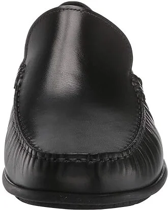 ECCO Classic Moc 2.0 Slip-On Men's Shoes Black : EU 40 (US Men's 6-6.5) M, Leather - Image 6