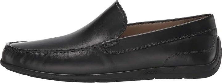 ECCO Classic Moc 2.0 Slip-On Men's Shoes Black : EU 40 (US Men's 6-6.5) M, Leather - Image 7