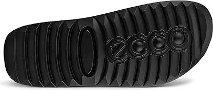 ECCO Cozmo 2.0 Two Band Slide Men's Shoes Potting Soil : EU 42 (US Men's 8-8.5) D - Medium, Leather - Image 2