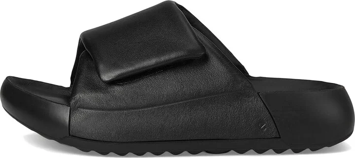 ECCO Cozmo Platform Cross Band Women's Sandals Black : EU 39 (US Women's 8-8.5) M, Leather - Image 6