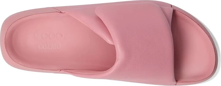 ECCO Cozmo Platform Cross Band Women's Sandals Old Rose : EU 41 (US Women's 10-10.5) M, Leather - Image 2