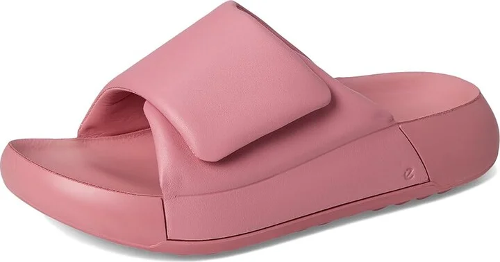 ECCO Cozmo Platform Cross Band Women's Sandals Old Rose : EU 41 (US Women's 10-10.5) M, Leather - Image 5