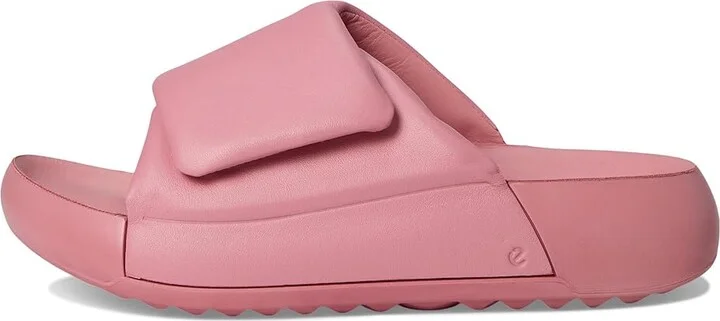 ECCO Cozmo Platform Cross Band Women's Sandals Old Rose : EU 41 (US Women's 10-10.5) M, Leather - Image 6