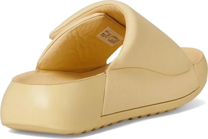 ECCO Cozmo Platform Cross Band Women's Sandals Straw : EU 42 (US Women's 11-11.5) M, Leather - Image 4