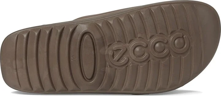 ECCO Cozmo Platform Cross Band Women's Sandals Taupe : EU 42 (US Women's 11-11.5) M, Leather - Image 3