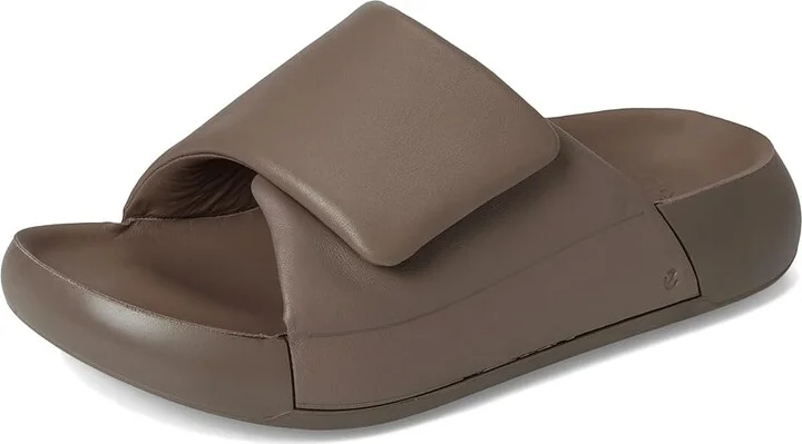 ECCO Cozmo Platform Cross Band Women's Sandals Taupe : EU 42 (US Women's 11-11.5) M, Leather - Image 5