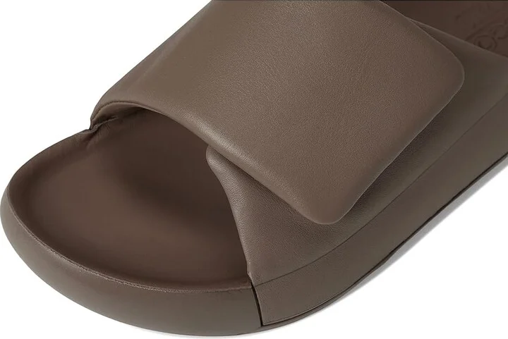 ECCO Cozmo Platform Cross Band Women's Sandals Taupe : EU 42 (US Women's 11-11.5) M, Leather - Image 7