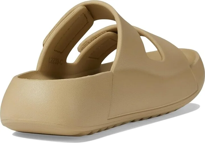 ECCO Cozmo Two Band EVA Slide Sandals Sand : EU 43 (US Men's 9-9.5 - Women's 12-12.5) Medium, Synthetic - Image 4