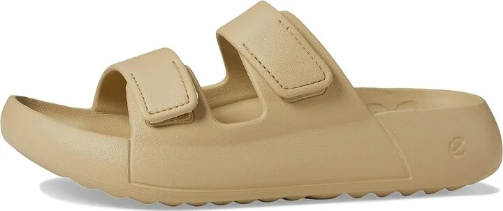 ECCO Cozmo Two Band EVA Slide Sandals Sand : EU 43 (US Men's 9-9.5 - Women's 12-12.5) Medium, Synthetic - Image 5
