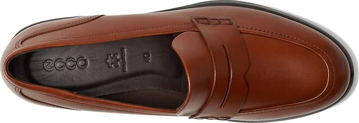 ECCO Dress Classic 15 Penny Loafer Women's Shoes Cognac : EU 35 (US Women's 4-4.5) M, Leather - Image 2