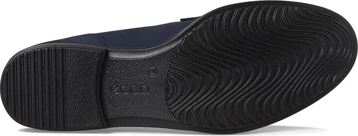 ECCO Dress Classic 15 Penny Loafer Women's Shoes Marine Nubuck : EU 39 (US Women's 8-8.5) M, Leather - Image 3