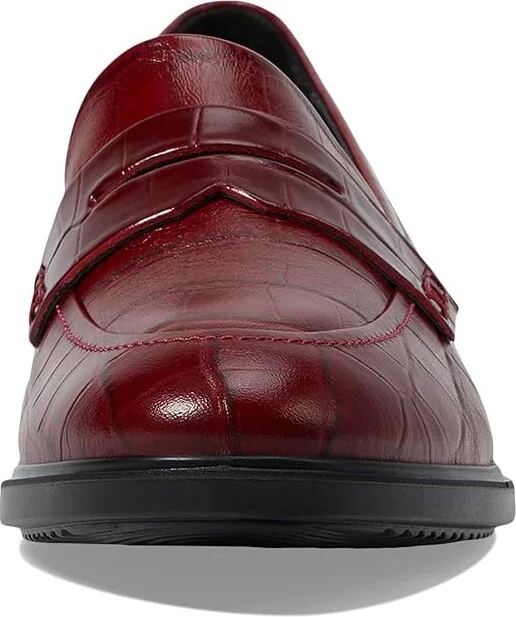 ECCO Dress Classic 15 Penny Women's Flat Shoes Brick : EU 42 (US Women's 11-11.5) M, Leather - Image 5