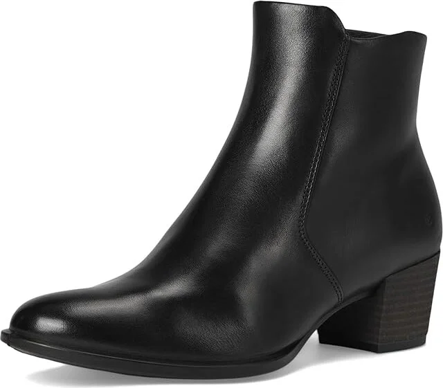 ECCO Dress Classic 35 Boots Women's Boots Black : EU 35 (US Women's 4-4.5) M, Leather - Image 5