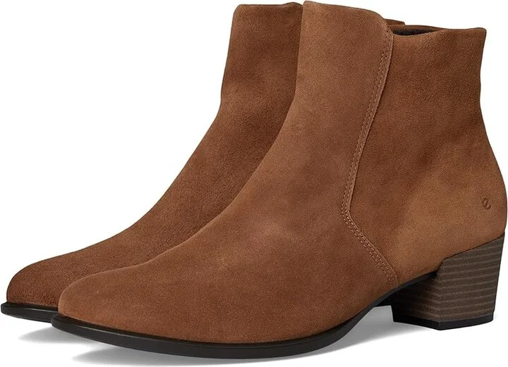 ECCO Dress Classic 35 Boots Women's Boots Camel : EU 40 (US Women's 9-9.5) M, Leather