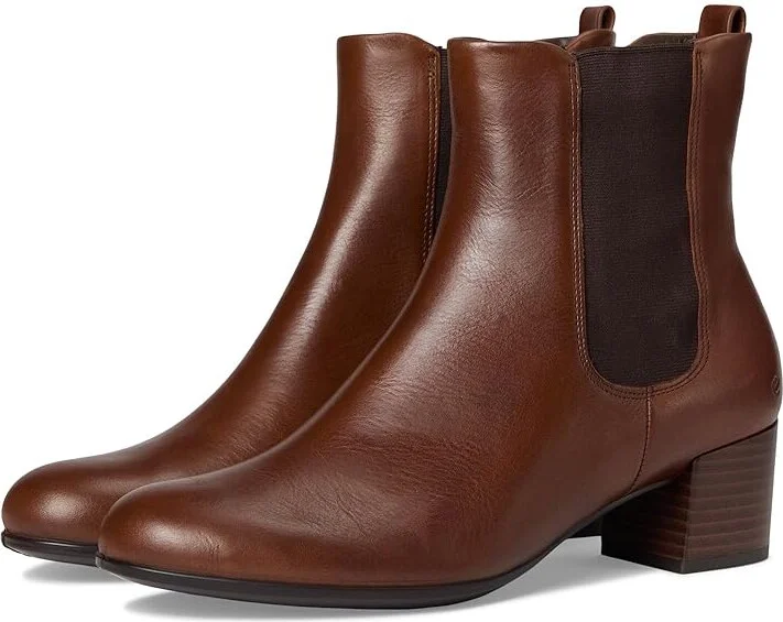 ECCO Dress Classic 35 Chelsea Boots Women's Boots Mink : EU 41 (US Women's 10-10.5) M, Leather