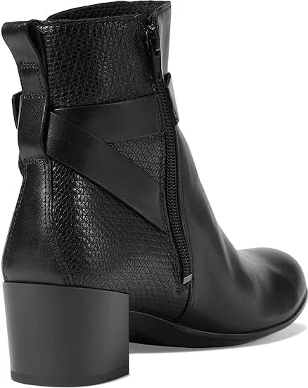 ECCO Dress Classic 35 mm Buckle Ankle Boot Women's Boots Black/Black : EU 36 (US Women's 5-5.5) M, Leather - Image 4