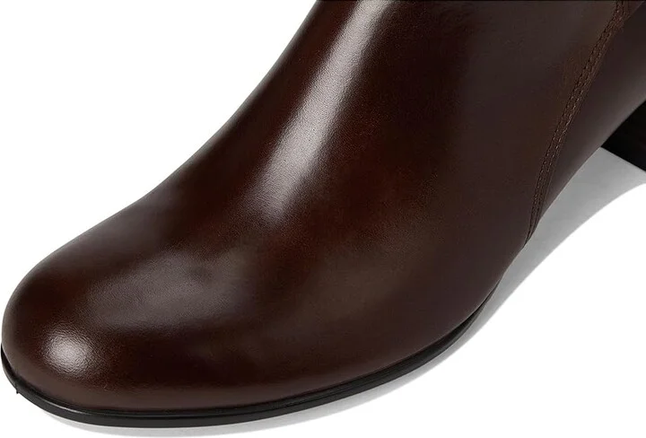 ECCO Dress Classic 35 mm Buckle Ankle Boot Women's Boots Potting Soil : EU 36 (US Women's 5-5.5) M, Leather - Image 2